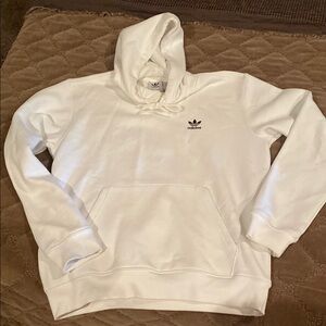 Adidas White Athletic Sweater